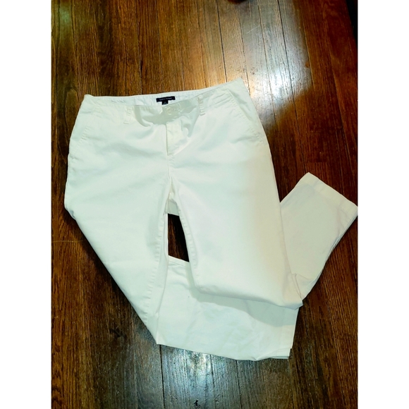 Tommy Hilfiger White Ankle Pant - Picture 2 of 4